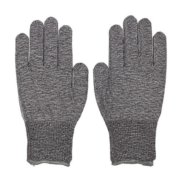 （まとめ） 勝星産業耐切創インナーグローブ S グレー／ブルー #8400-S 1双 [x5セット]