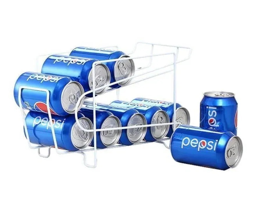 10点セット3日で出荷缶収納ラック 缶ビール 缶ジュース ディスペンサー キッチン収納 キッチン用品 保存 保管 ストッカー 冷蔵庫 庫内収納 整理 飲料収納 ホルダー