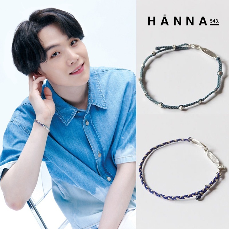 bts SUGA着用_B565/B564 紐ブレスレット