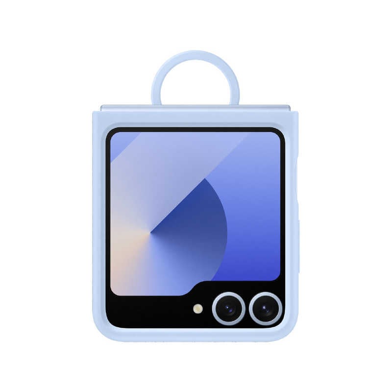 GALAXY　(サムスンGalaxy純正)Galaxy Z Flip6 Silicone Case Samsung(サムスン) Blue　EF-PF741TLEGJP