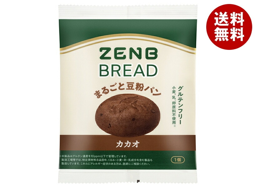 ミツカン ZENB BREAD カカオ 1個×16袋入×(2ケース)