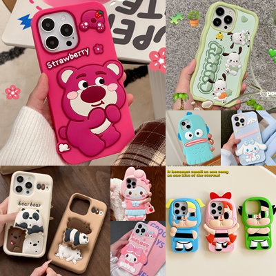 Qoo10] 韓国人気シリコン大集合かわいい携帯ケース