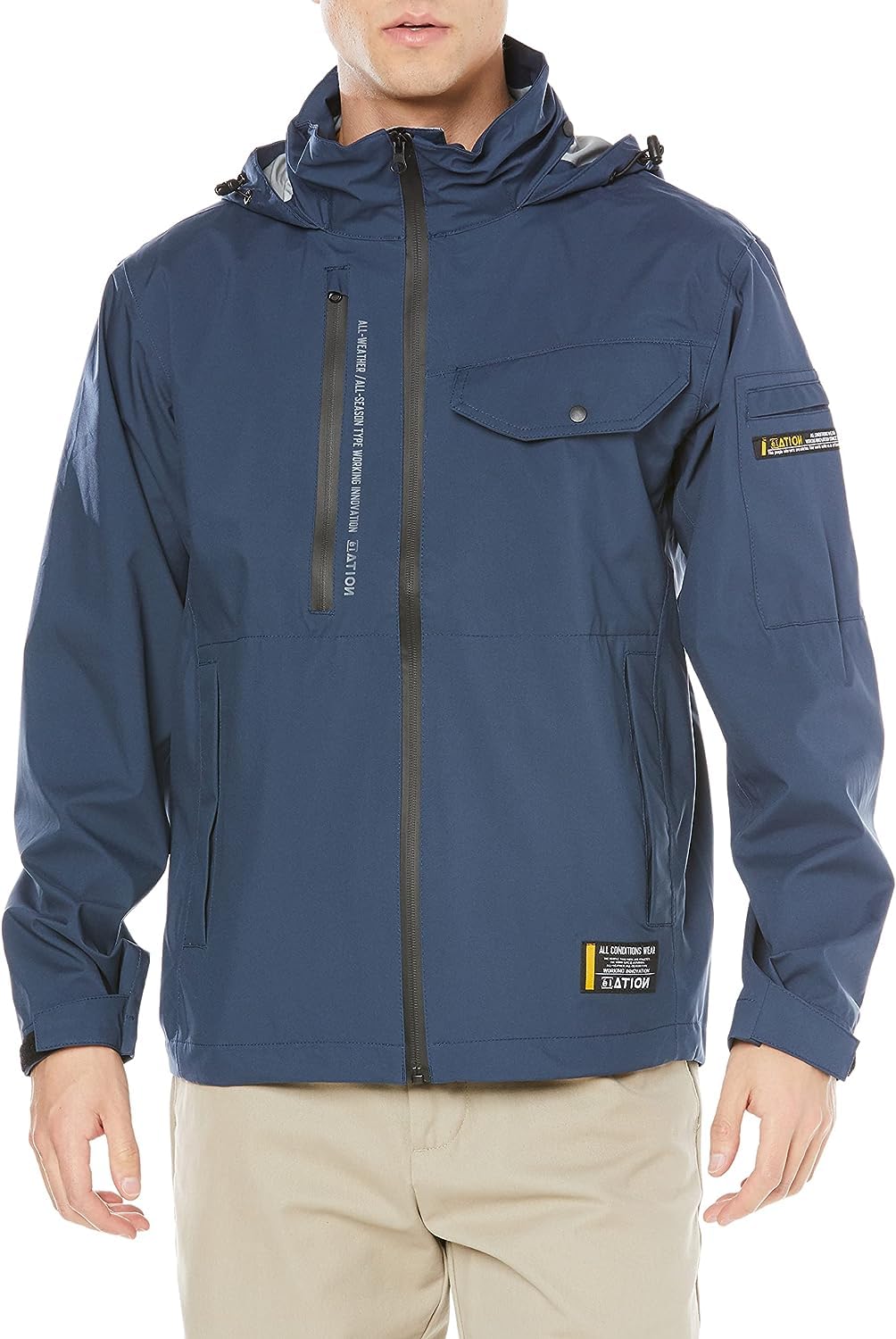 [エーショ－ン] 防水ワーキングジャケット 凄ラクシリーズ ネイビー 4L