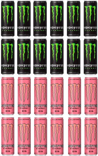 モンスターアソートセット 2種×12本2 [エナジードリンク][モンスターエナジー][パイプラインパンチ]