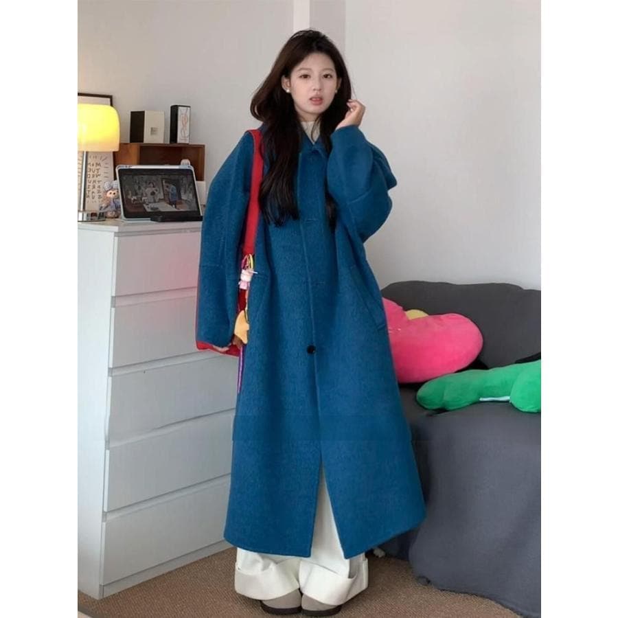 チェスターコート レディース 秋冬 40代 ロングコート 黒 ロング丈 ラ シャコートロング丈 厚手 オーバー ゆったり アウター 通勤 着痩せ オシャレ 大人