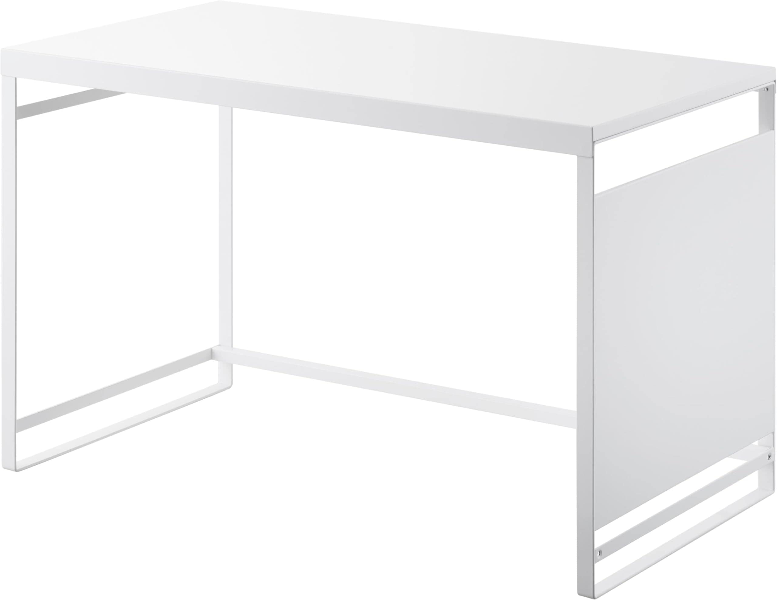 スチールパネル付き レンジラック W75 ブラック W75×D37.4×H46.7cm タワー tower レンジ台 キッチンラック 1484