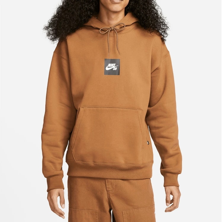 ナイキSB フリーススケートフーディ US S エールブラウン #DV8839-270