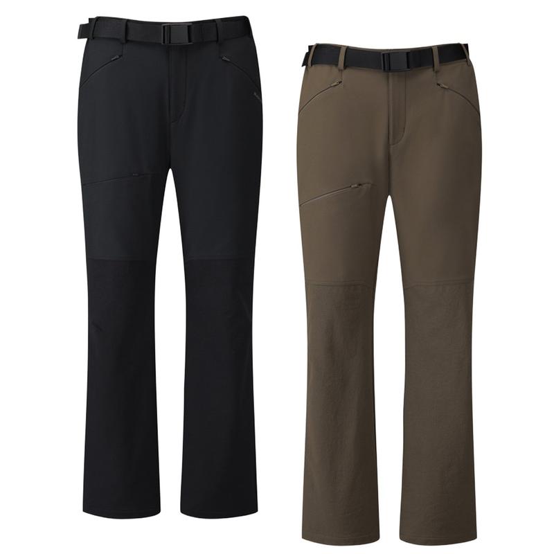 25年冬の新作 女性用 トレッキング/登山 ベルトパンツ 機能性起毛ディフェンダー マウンテンパンツ 1BYPNWU501