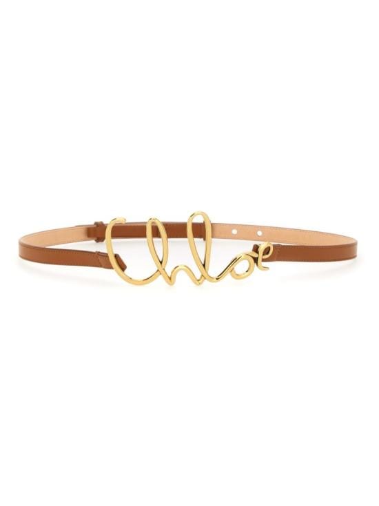 CHLOE Women Belts C24AC066SFB 26M Brown