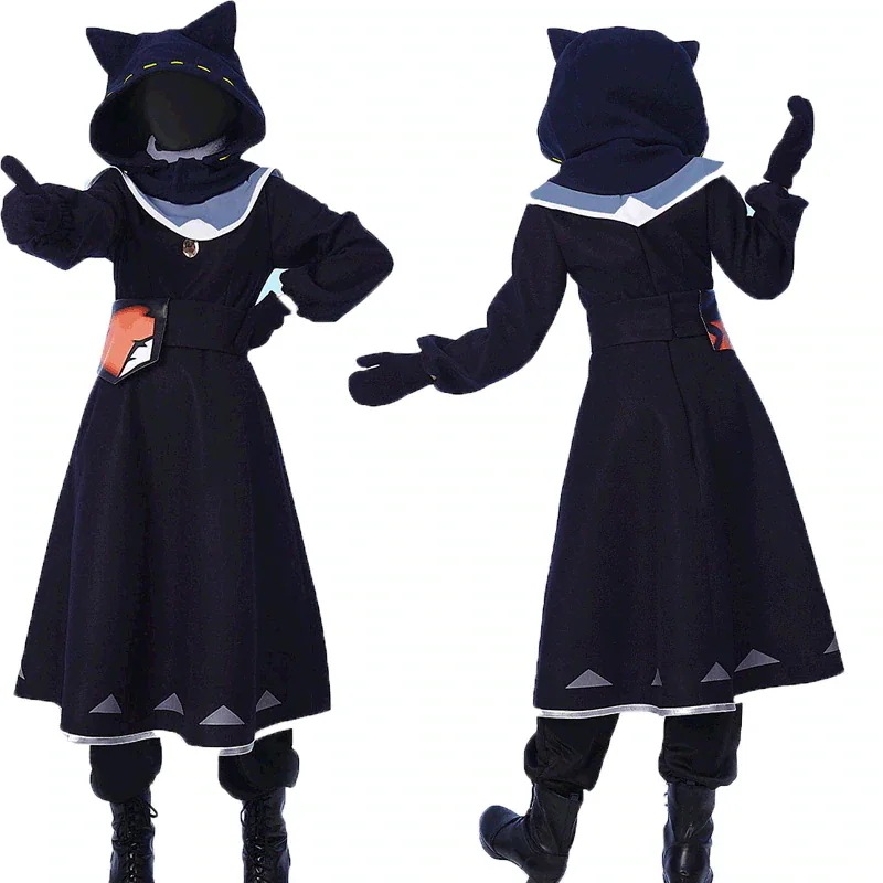 コスプレ変装仮装 衣装 Sky:Children of Light / Sky星を紡ぐ子ども マント ネコの頭 先祖