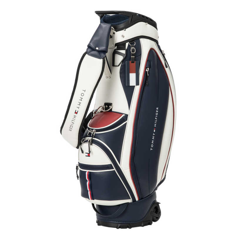 トミーヒルフィガー　25FW キャスターキャディバッグ ユースフル トリコロール　THMG5FC2_25FW
