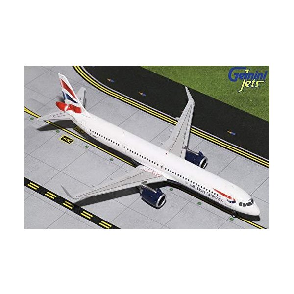 GeminiJets 1:200 Scale British Airways Airbus A321neo Airplane Model 並行輸入品