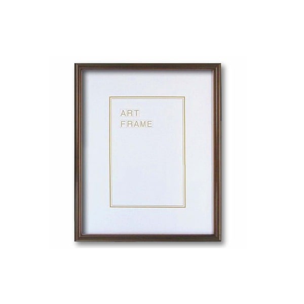 木製額色あせを防ぐUVカットアクリル 温かみのある木製フレーム デッサン額 八ツ切サイズ（303242mm） ブラウン