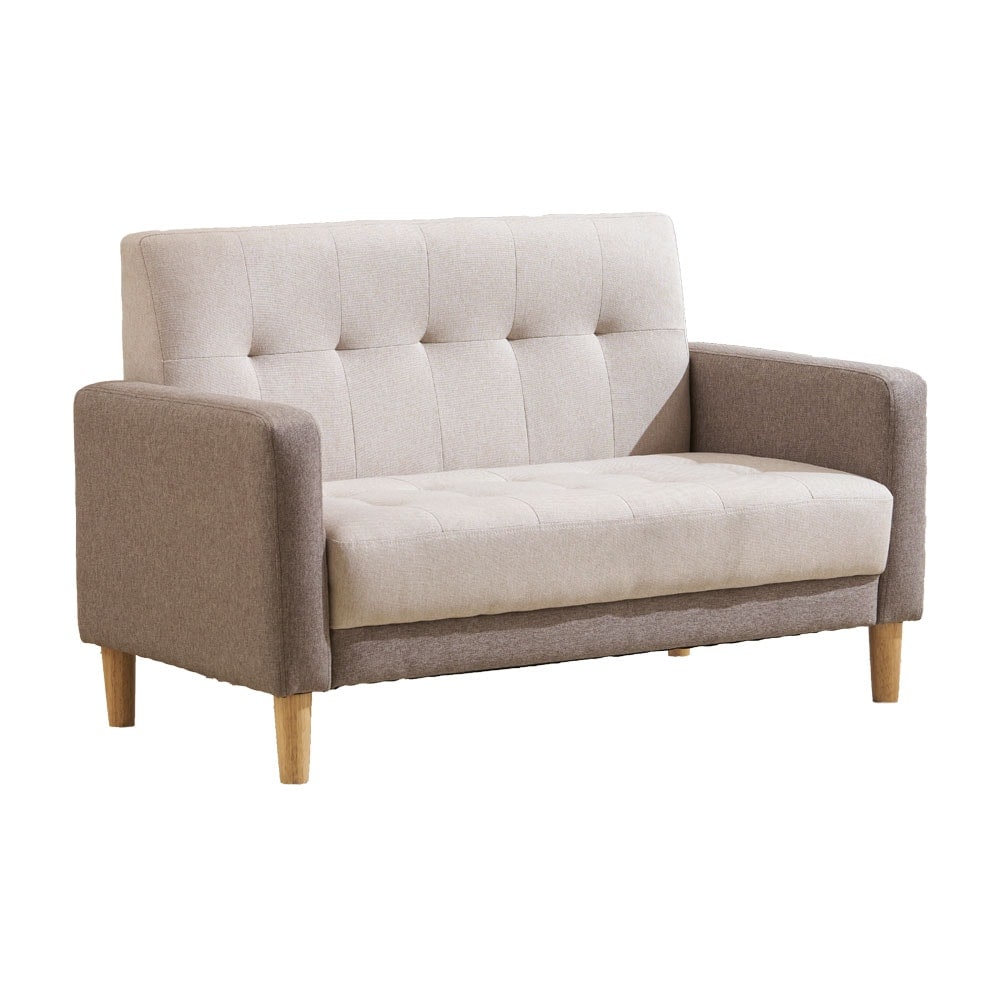 【国内即日発送】ソファー 二人がけソファー 2人掛け 幅105cm高さ12cmリビングソファ 肘付き ロボット掃除機も通れる ベルベット調 かんたん組立 1人用にも おしゃれ かわいい 10,733円