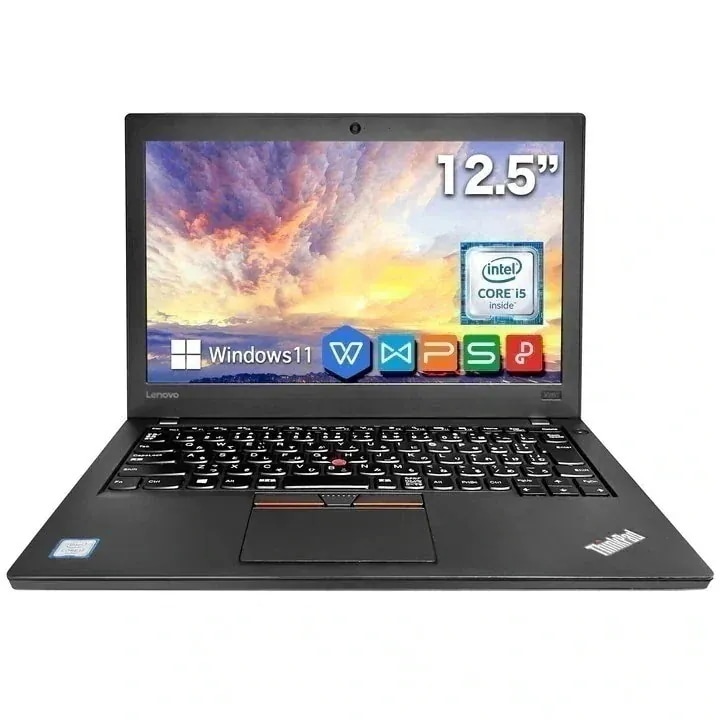 中古 Windows11 Microsoft office X260シリーズ 高速CPU 第6世代Corei5 12.5インチ 安心大手メーカー 軽量薄型 内蔵カメラ WIF