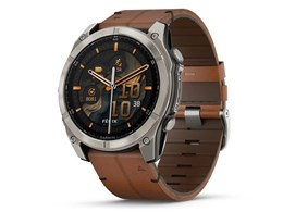 fenix 8 Sapphire AMOLED 51mm 010-02905-81 [Ti/Leather Band]【国内正規流通品】