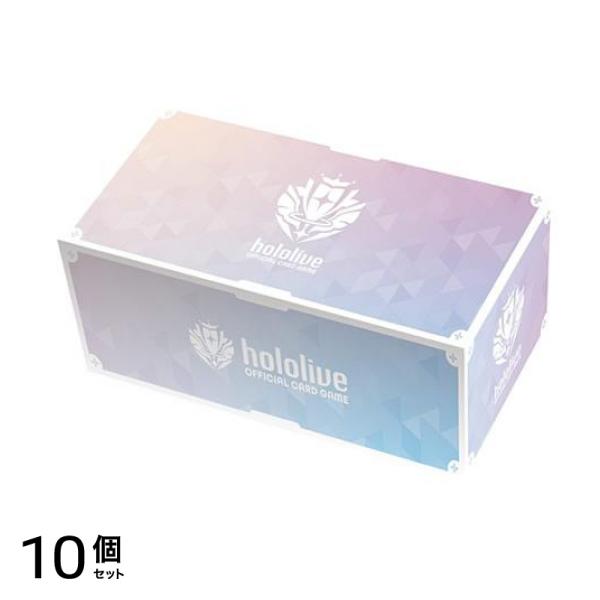 hololive ホロライブオフィシャルホロカストレージボックス ブランドロゴ White 1個入 10個セット
