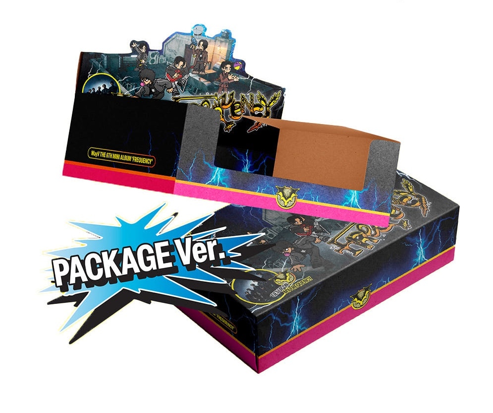 【未開封新品] ウェイション V アルバム フリークイーンシー WayV FREQUENCY パッケージ Package ver