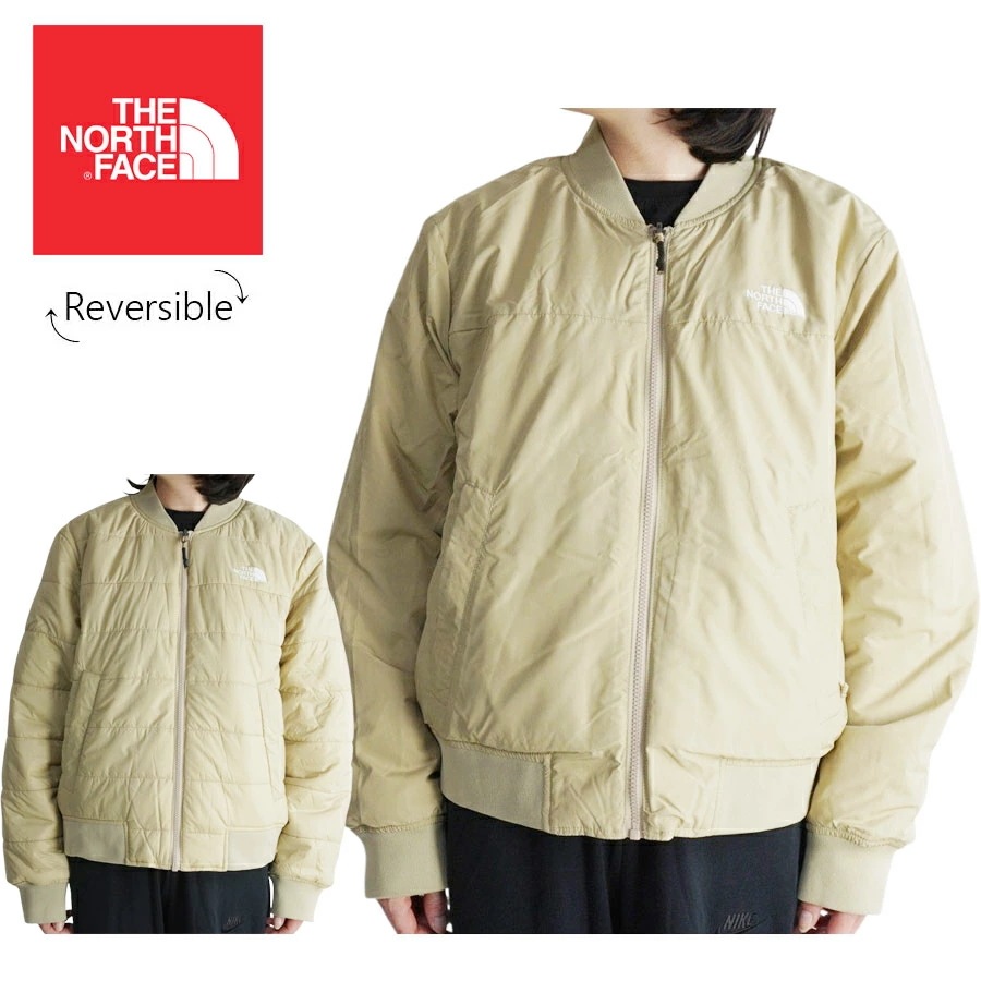 ノースフェイスレディース ジャケットW DU NORD RVRS JKTウィメンズ ドゥーノードリバーシブルパーカーHAWTHONE KHAKI(ホーソンカーキ