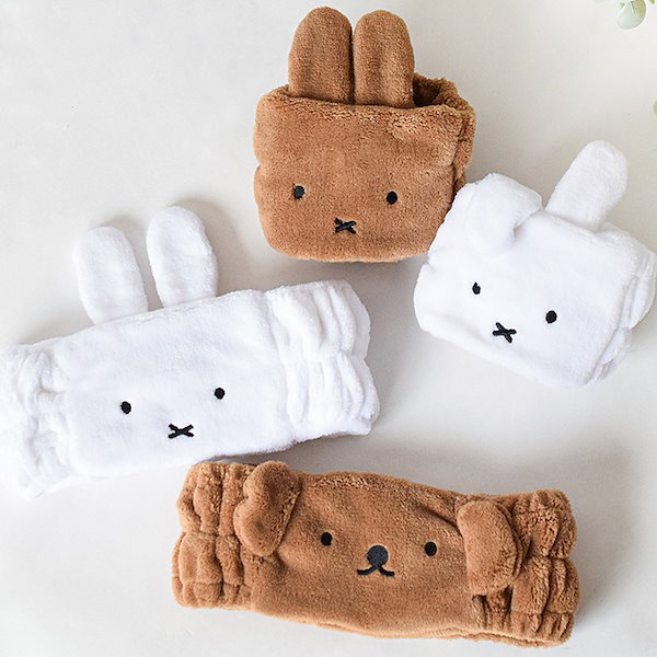 Qoo10] ディックブルーナ miffy フェイスヘアバンド ヘアバン