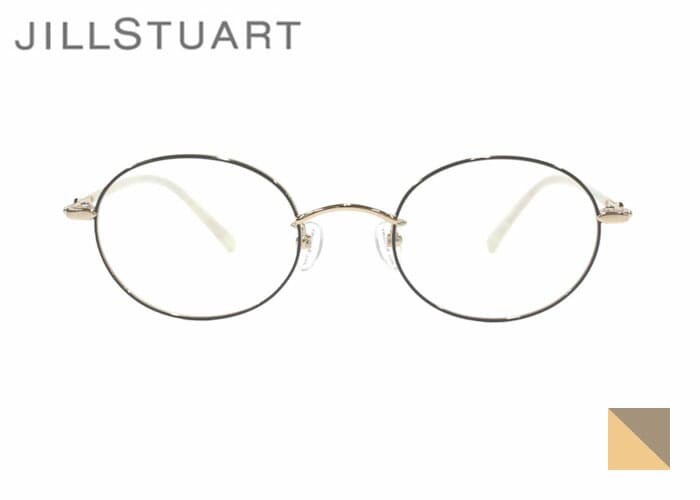 ジルスチュアート JILL STUART 05-0246 オーバル フルリム チタン レディース メガネ めがね 眼鏡 47サイズ