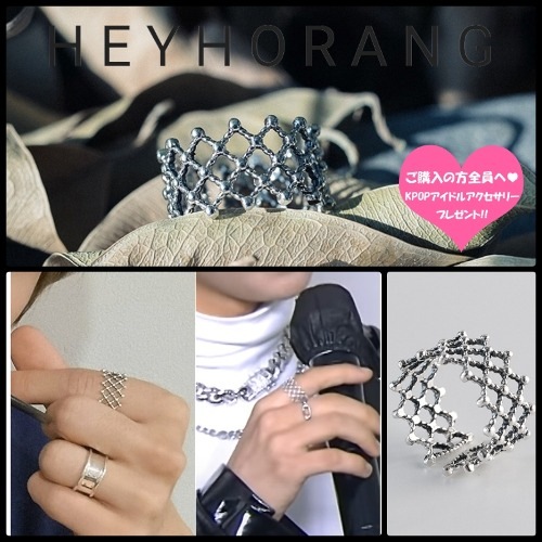 HEYHORANG公式取扱店* サイズ調整可能! Epella リング FreeSize (12-16号) THE BOYZ ENHYPEN