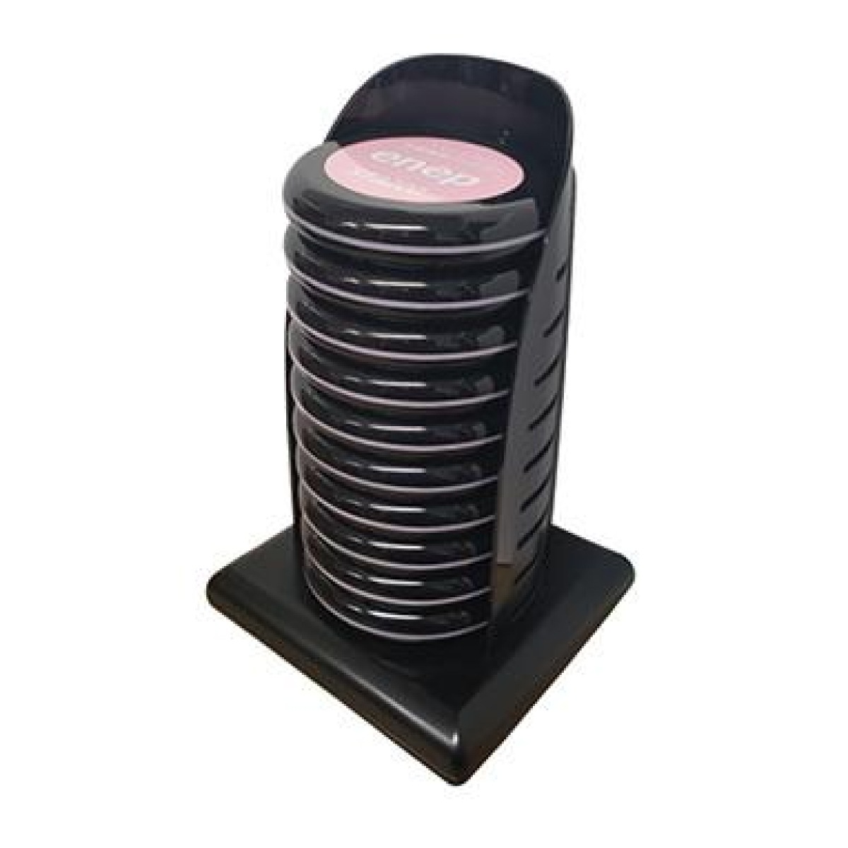 長信ジャパン スマホ充電 スマホタワー 黒 ブラック enep ST3200B10 スマホ 充電器 持ち運び コンパクト 大人数 充電ステーション イベント