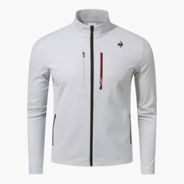 ジャージ JQS QQ123EFT11-LGR トリコットボンディングトラックトップ ライトグレー