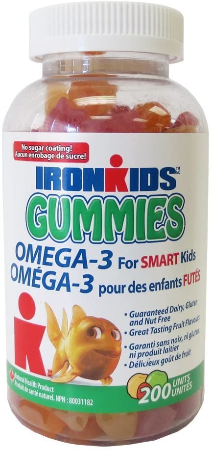 Iron Kids Gummies OMEGA-3s 200 gummies Iron Kidsブラ
