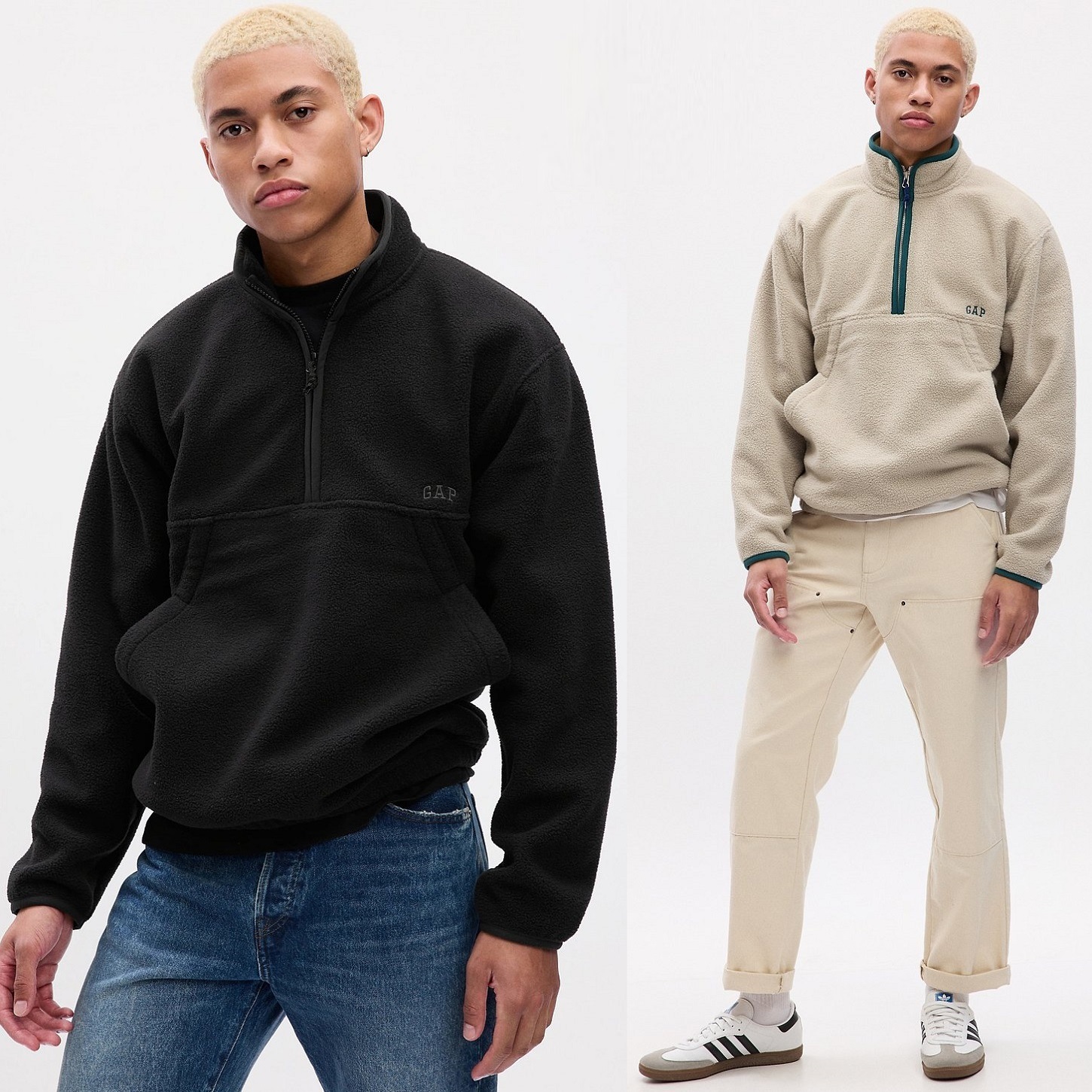 [23FW][Men] Arctic Fleece Easy Anorak 2色 新商品 韓国人気 肝節期 男女共用 冬のファッション 韓国ファッション ストリートファッション 女性服 7,600円