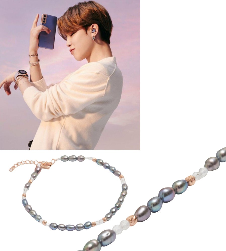 HANNA BTS 防弾少年団 BTS jimin着用ブレスレットジミンフォトカード付き