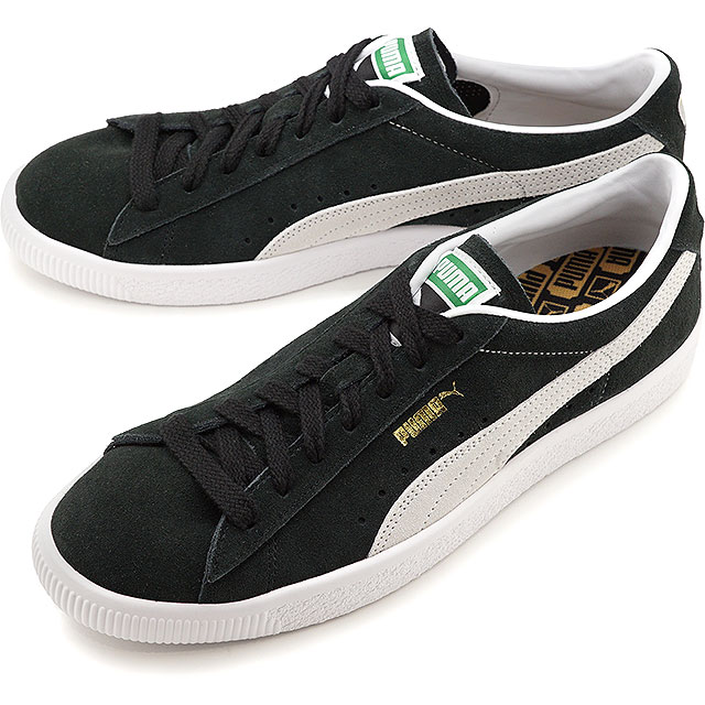 プーマ PUMA スニーカー スウェード ビンテージ SUEDE VTG [374921-05 SS21] メンズレディース スエード 定番 プーマ ブラック ブラック系日本正規品