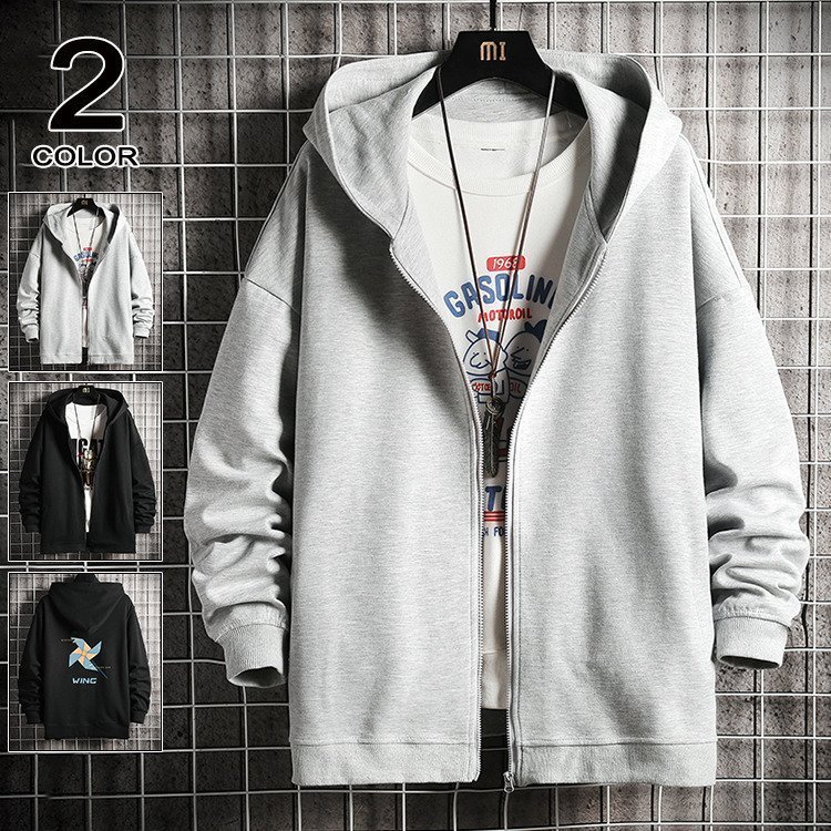 パーカー メンズ 長袖 プルオーバーパーカー スウェット ゆったり 開襟 売れ筋がひクリスマスプレゼント 薄手 フード 長袖パーカー