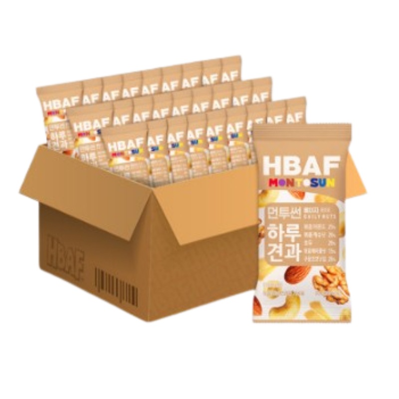 マントゥサン一日ナッツ ベージュ 50袋セット (20gX50袋)