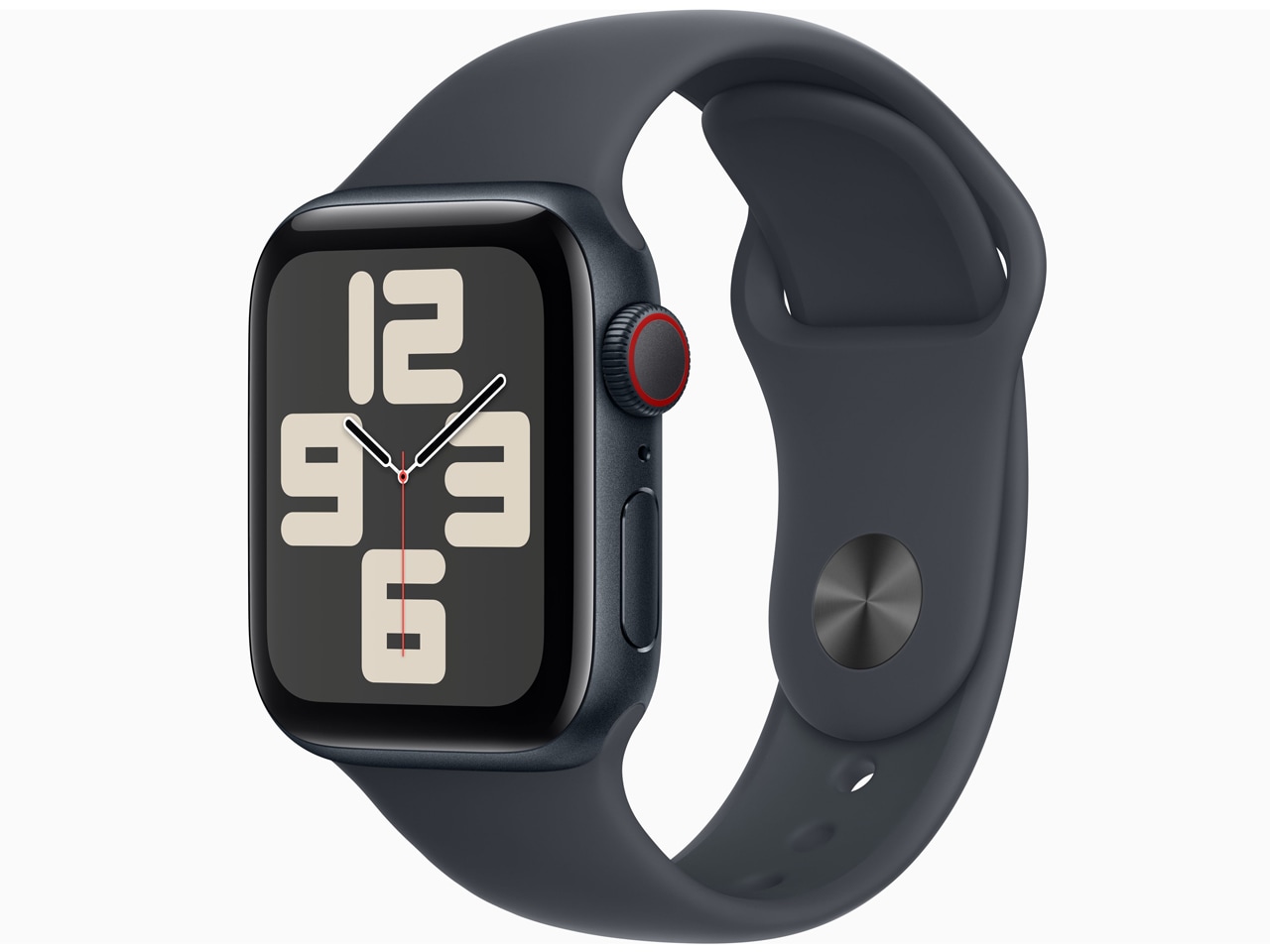 Apple Watch SE 第2世代 GPS+Cellularモデル 40mm MXGD3J/A [ミッドナイトスポーツバンド M/L]