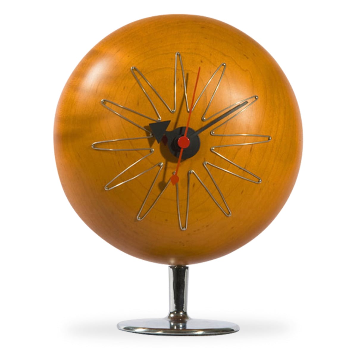 置時計 ピル ジョージ・ネルソン リプロダクト 時計 デザイナーズ 置き時計 アナログ 置き型 おしゃれ ステップ ステップ秒針 インテリア 雑貨 リビング ダイニング 寝室 アナログ時計