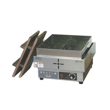 ニッセイ電気おでん鍋 4ツ切 NHO-4SY