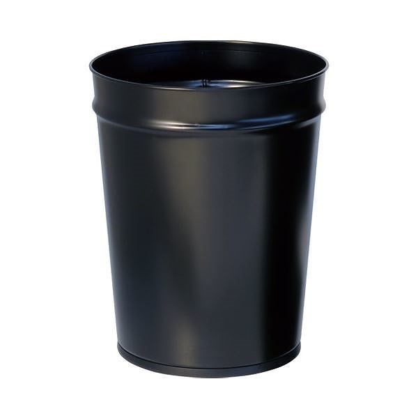 （まとめ） ぶんぶく テーパーバケット大 ブラック OTL-4 13.3L[x5セット]