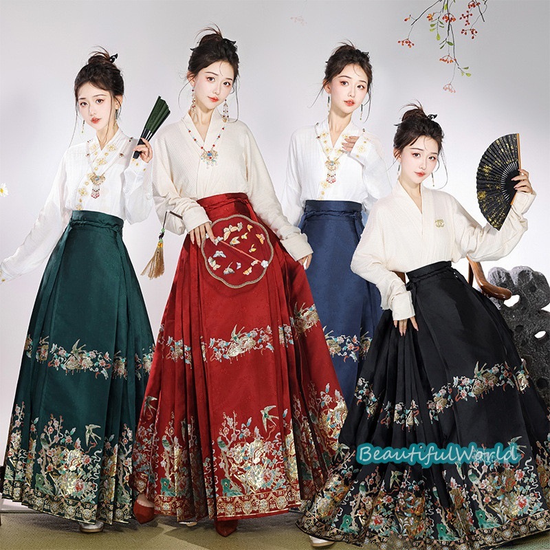 中華服 唐装漢服 漢服ドレス　コスプレ チャイナドレス中国古代衣装 漢服仙女 漢服 チャイナ服 ワンピース コスプレ 中国古代衣装 女性 ロングドレス 刺繍 ス