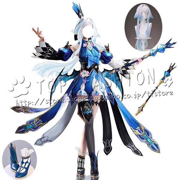 2026人気販売!崩壊：スターレイル 風 ケリュドラ Cerydra コスプレ衣装 ウィッグ 靴 道具 cosplay コスチューム ハロウィン クリスマス