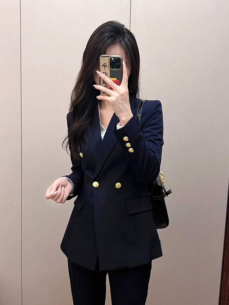 新生活応援ビジネス特集 品質保証！2025 ブレザーの韓系スーツ セットアップ 職業服 作業服 OLオフィス ビジネス 入園式 入学式 シンプル 通勤 レディースファッション