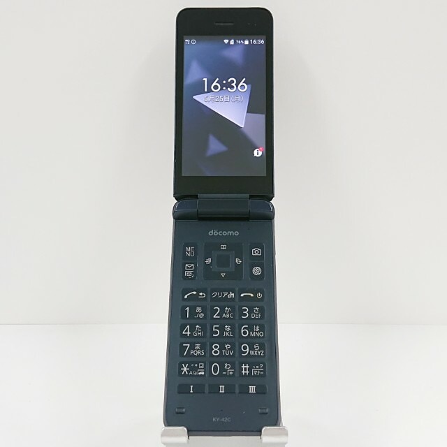 DIGNO ケータイ KY-42C ドコモ ブラック 送料無料 本体 c20118 【中古】