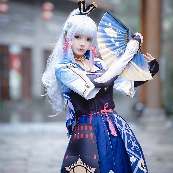コスプレ 衣装 子供 大人原神　神里綾華　かみさとあやか　コスプレ　衣