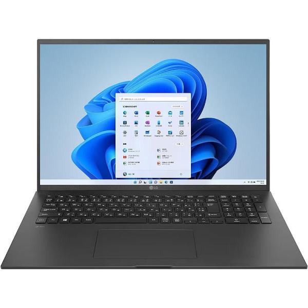 LG電子 17ZB90R-NP55J オブシディアンブラック ノートパソコン Windows11 指紋認証搭載