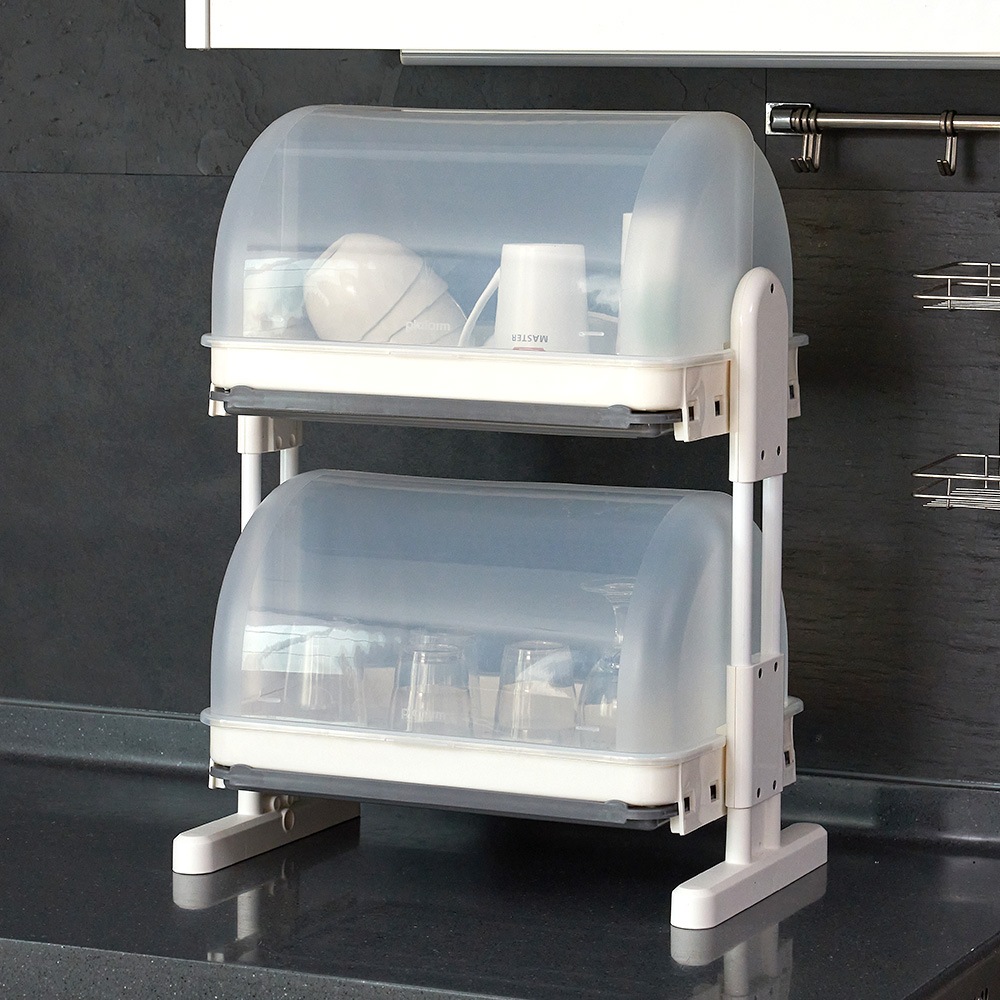 大型食器乾燥機 ふた付き食器乾燥機 広いスペースの食器乾燥機 5,881円
