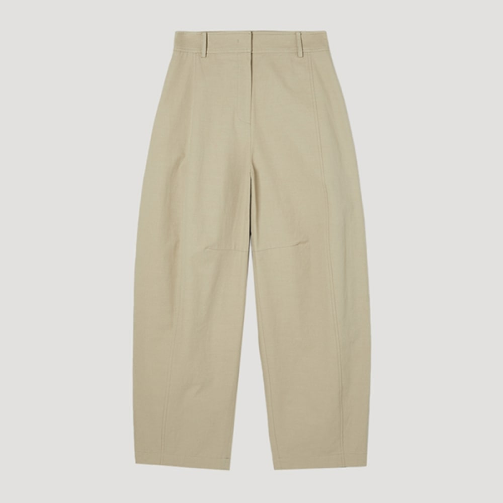 [シーズミス] コットンリネンテーパードパンツ_swwslp11060_KB