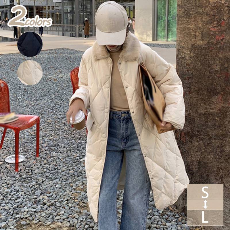 3レディース ダウンジャケット 冬 中綿コート 無地 フード付き シンプル ショートコート 防寒着 アウター 韓国風 ファッション ダウン ジャケット コート ロング 丈 OceanMap