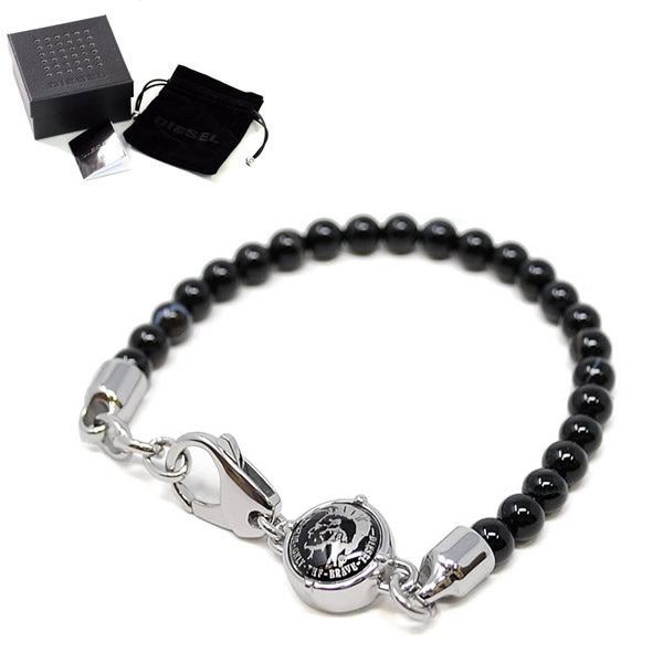 ブレスレット DX0848040 BRACERET メンズ レディース シルバー ブラック