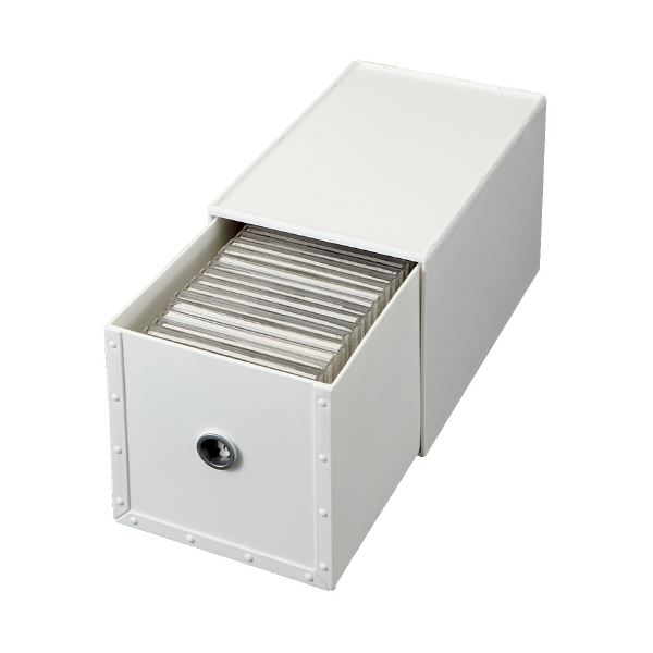 （まとめ）八幡化成 ファイルストアーズFS-750WH（x10セット）