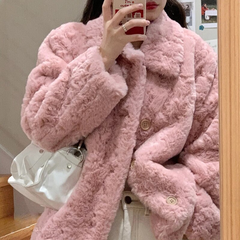 アウター ファー 秋 冬 コート ブルゾン ジャケット ミドル丈 レディース ファッション 暖かい 長袖 スタンドカラー モコモコ 大きいサイズ XL モテ デート 二次会 パーティー